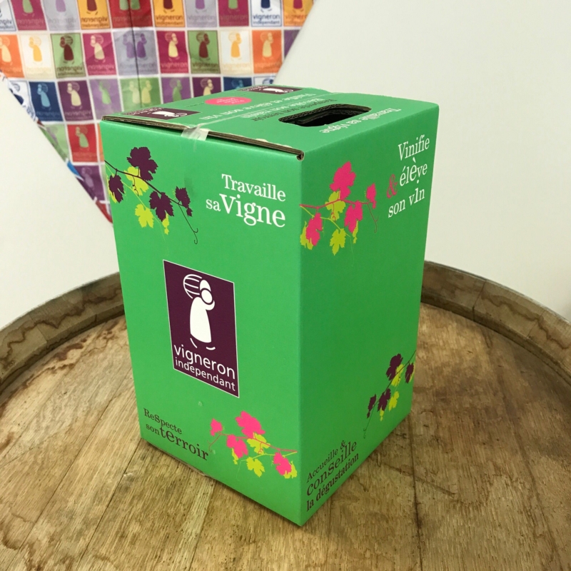 BIB 10 litres Vert (carton seul)