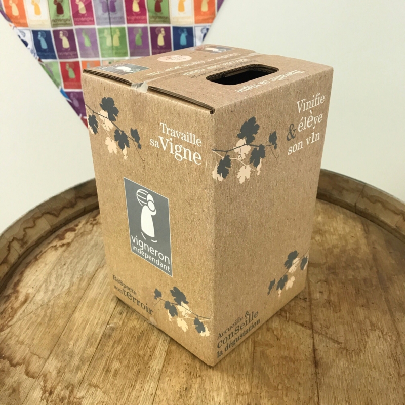 BIB 10 litres Brun (carton seul)