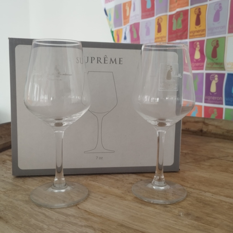 Verres INAO Logo VIF - carton de 6 verres